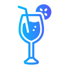 cocktail Gradient icon