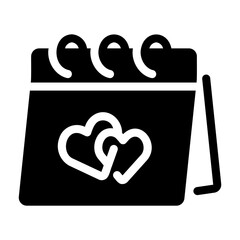 wedding day Solid icon