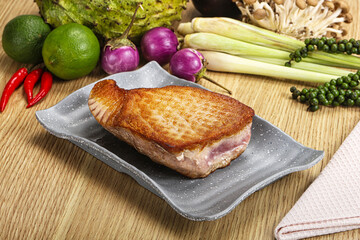 Roasted fresh delicous Tuna steak