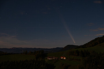 Comet C/2023 A3 Tsuchinshan-Atlas . 14.10.2024 . Styria . Austria . Europe © LitterART