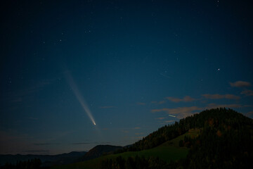Comet C/2023 A3 Tsuchinshan-Atlas . 14.10.2024 . Styria . Austria . Europe © LitterART