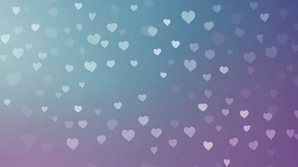 Abstract background with hearts