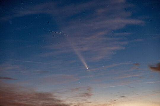 Comet C/2023 A3 Tsuchinshan-Atlas . 14.10.2024 . Styria . Austria . Europe