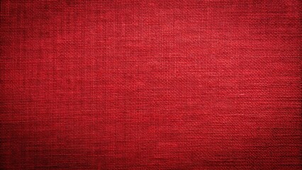 Minimalist red fabric texture seamless background