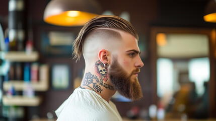 Skullet haircuts man