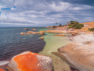Coast Scene Flinders Island Tasmania