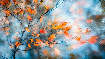 Herbst in Langzeitbelichtung