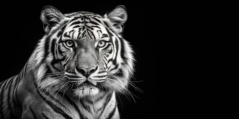Minimalist tiger