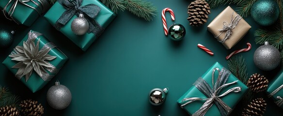 Fototapeta premium The Gifts of Holiday Cheer