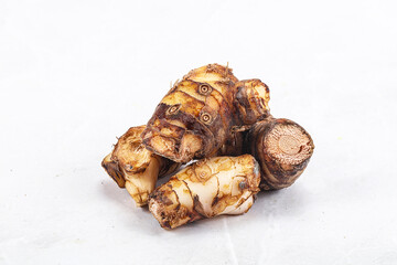 Natural organic raw ginger root