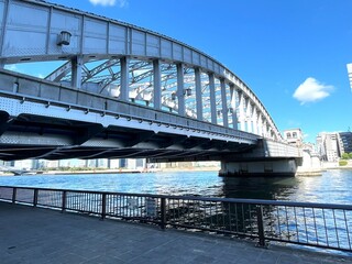 Obraz premium city harbour bridge