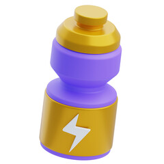 3D Football Energy Drink Bottle