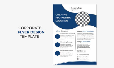 Business, flyer, template, modern corporate business flyer design, corporate business flyer design print ready template a4 size.