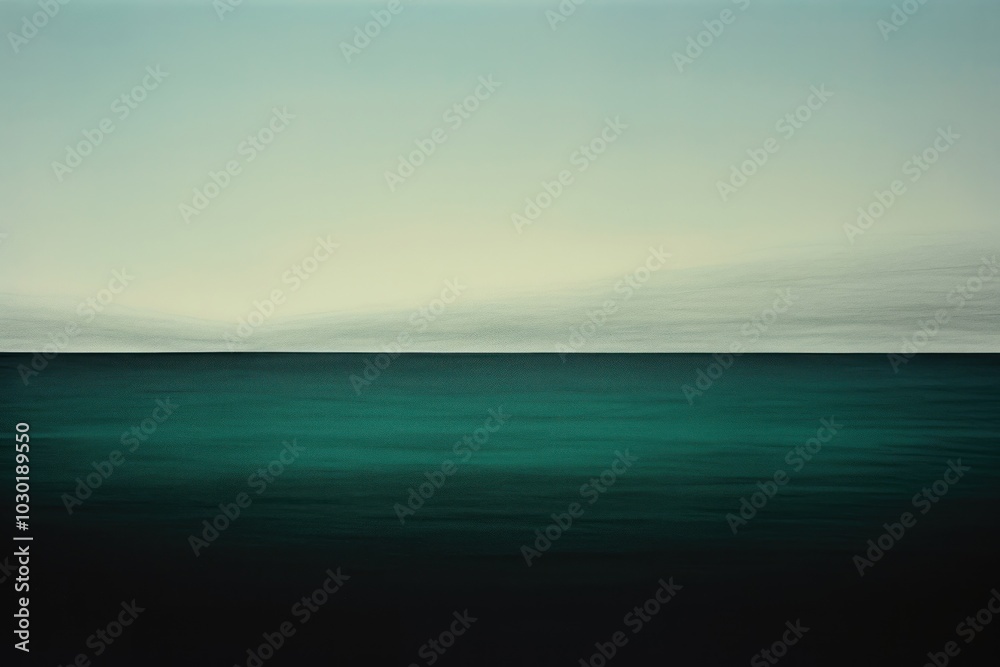 Wall mural Sea outdoors horizon nature.