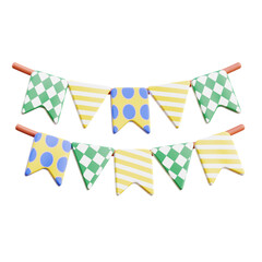 Obraz premium 3D Brazilian Festival Party Decorations