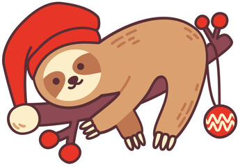 Sloth Christmas Holiday