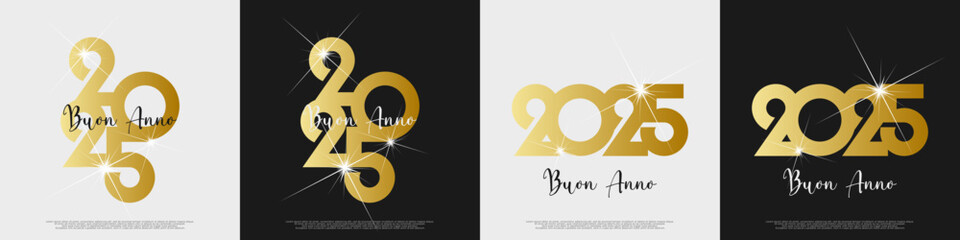 felice anno nuovo - buon anno 2025	