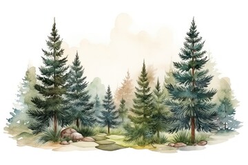 Obraz premium Tree plant pine fir.