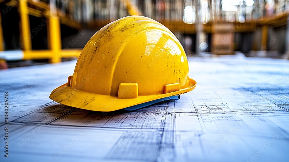 Poster local construction company expanding with ppp funds to complete a new project stock photo with side 