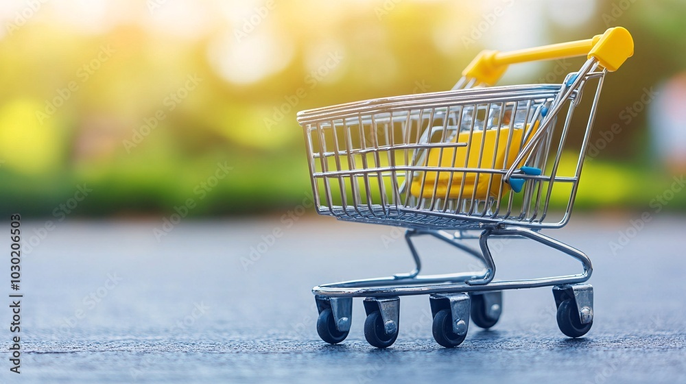 Poster ppp funds allowing a local retail store to revamp its inventory and marketing efforts stock photo wi