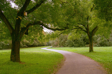 Parco Nord, public park at Milan, Italy