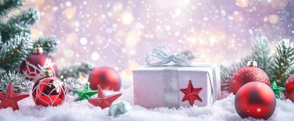 The Gift Among Holiday Decorations
