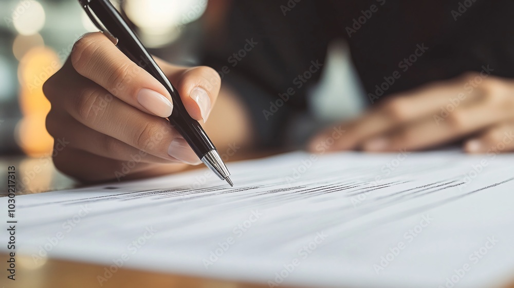 Poster small business owners filling out loan applications and reviewing documents with an advisor stock ph