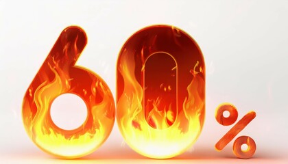 Flaming 60% Discount Offer