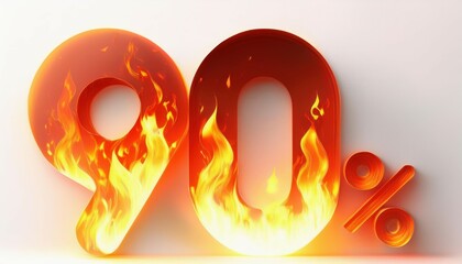 Flaming 90% Discount Offer