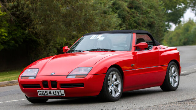 1990 red BMW Z1 sports car