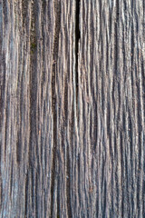 Heavily weathered full frame wooden timber background