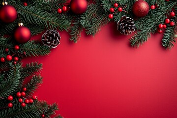 Christmas Season Background created with Generative AI