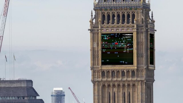 big ben clock in london, england