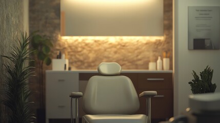 Modern Treatment Room with Stylish Lighting