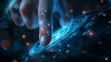 Fortified Future: Emphasizing Cyber Security and Digital Protection in Today's Business Environment with Futuristic, Sleek Technology Designs