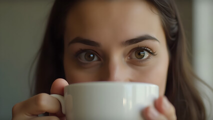 Holding a Cup of Coffee or Drink