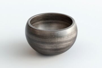 A beautifully crafted metallic bowl showcasing intricate design and smooth texture