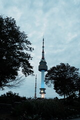 Obraz premium namsan tower city