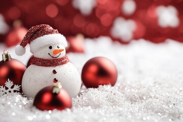 Christmas Season Background created with Generative AI