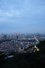 Obraz premium view of the city