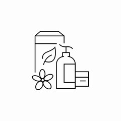 spa treatment icon sign vector