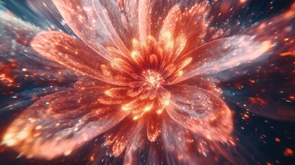 Sparkling Bloom of Light