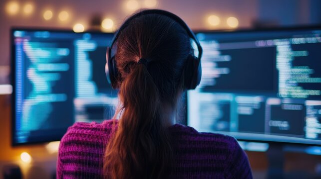 A web designer utilizing advanced technologies to create dynamic and responsive website layouts with real time user feedback and data driven optimization enabling seamless digital experiences