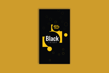 black friday sale story template