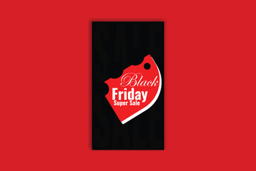 black friday sale story template
