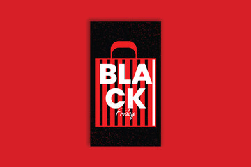 black friday sale story template