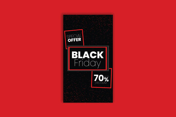 black friday sale story template