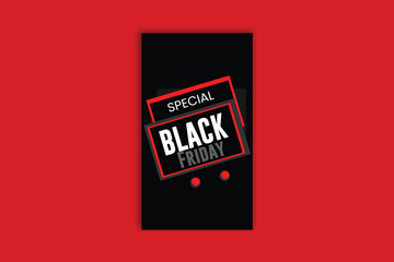 black friday sale story template