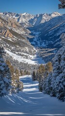 Frozen Majesty, Snow covered mountains