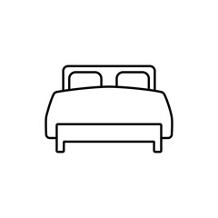 Brows icon vector. Eyebrow illustration sign. Forehead symbol or logo.